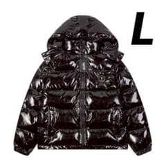 Trapstar ダウンジャケット ブラック メンズ レディース 光沢 L - メルカリ