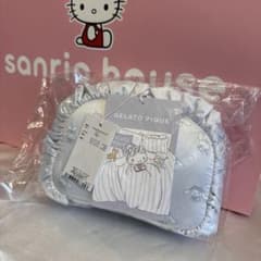 【オンライン完売】サンリオ　ジェラピケ　コラボ　ポーチ　シナモン オンライン完売】サンリオ ジェラピケ コラボ ポーチ シナモン - メルカリ