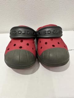 クロックス キッズ サンダル サイズ⑦ レッドのサムネイル