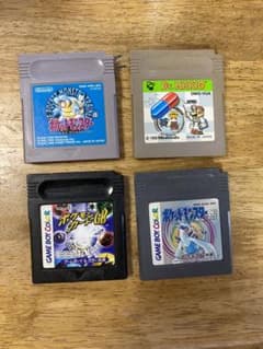 ゲームボーイ　カセット　ポケットモンスターのサムネイル