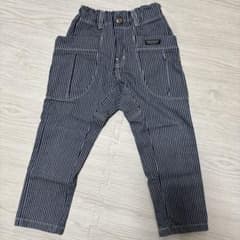 子供用 ストライプ ロングパンツ 110cmのサムネイル