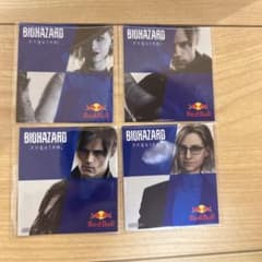 BIOHAZARD requiem RedBullキャラクターシール 4枚のサムネイル