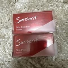 Sunsorit Skin Peel Bar 2個セット ティーツリーのサムネイル