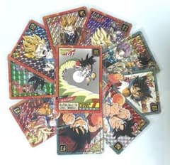 ドラゴンボールカードダス【キラカード9枚＋隠れプリズムカード1枚】1996年のサムネイル