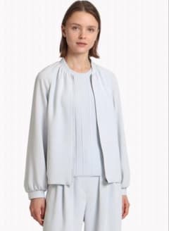 ☆美品☆theory luxe ウォッシャブル ジップ アップ ブルゾン - メルカリ