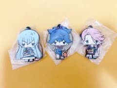刀剣乱舞 左文字三兄弟 ラバーキーホルダー 3点セットのサムネイル