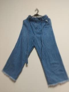 【春夏秋用】カジュアル、ジーンズ風パンツ /コルザのサムネイル