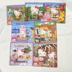 公*o様 ハローキティ タオルハンカチ 7枚セット ご当地限定 34 - メルカリ