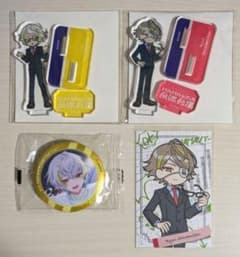 18TRIP 白光糖衣 白光琉衣 もちもちマスコット 缶バッジ アクリルスタンド エイトリ 18TRIP 白光糖衣 白光琉衣 アクリルスタンド 缶バッジ 全体