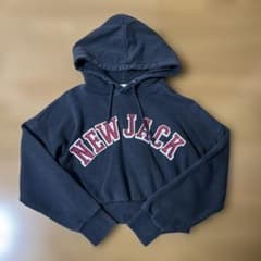 GYDA NEW JACK ロゴ刺繍 プルオーバー パーカーのサムネイル