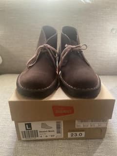 clarksチャカブーツ　ブラウンスエードのサムネイル