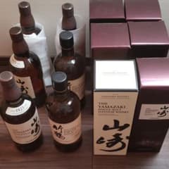 ウイスキー 山崎10本、竹鶴2本のサムネイル