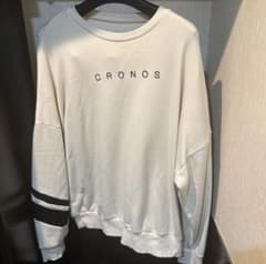 CRONOS スウェット Sサイズ ホワイト - メルカリ