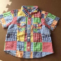 ミキハウス チェックシャツ90cmのサムネイル