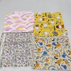 キャラクター生地 4種セット まとめ売りのサムネイル