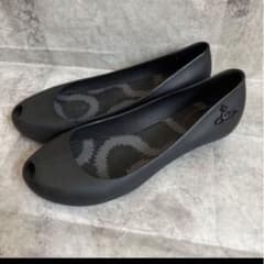 Vivienne Westwood Melissa Rubber Shoes, US size 7, Black