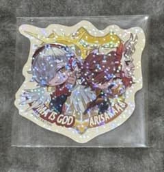 Crazy Raccoon　だるま＆ありさか　シールのサムネイル