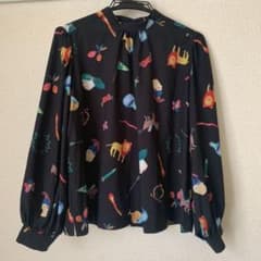 merlot バンドカラーシャツのサムネイル