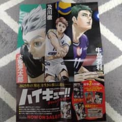 ハイキュー!!magazine 2025 AUGUST】ポスター - メルカリ