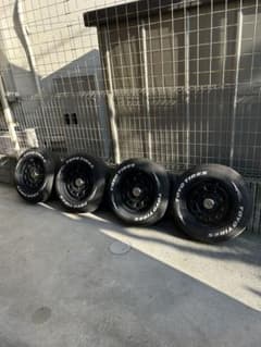 デイトナ スチール toyo h30 ホワイトレター ハイエース 車検適合のサムネイル