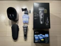 BRAUN シリーズ9 Pro 9455cc-V 未使用 洗浄液6個付 - メルカリ