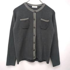 セパージュ SEPARGE カーディガン 長袖 グレー M 上品