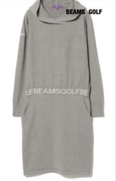 BEAMS GOLF PUPPLE LABELパーカー ニット ワンピース BEAMS GOLF PUPPLE LABELパーカー ニット ワンピース - メルカリ