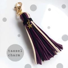 秋冬カラー♡タッセルチャーム 【現品販売】のサムネイル