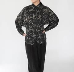 90sEURO Silk Design Shirt KIARIS VINTAGE - メルカリ