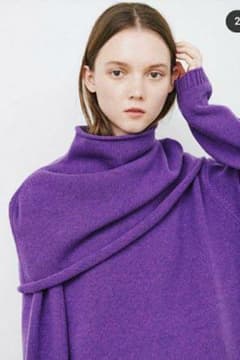 うしこ様専用★ルシェルブルー★Knit Capelet Topsのサムネイル