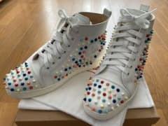 クリスチャンルブタン　マルチカラーハイカットスニーカー サイズ40