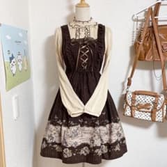 axes　アクシーズファム　ゴスロリ　ゴシック　y2k coquette 00s axesアクシーズファム 2点セット 森ガール ロリータ coquette - メルカリ