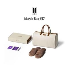 BTS Merch Box #17 ボストンバッグ スリッパ セットのサムネイル