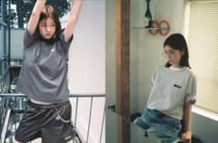 USED / N!ce round logo border tee 2枚セット - メルカリ