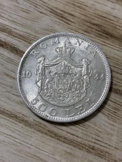 ルーマニア王国 500レイ銀貨 1944年 ミハイ1世 本物保証 - メルカリ
