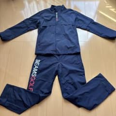 BEAMS GOLF ネイビー レインウェアセット - メルカリ