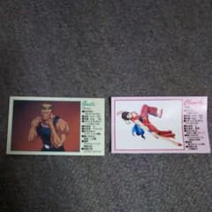 ストリートファイター2V『ガイル＆春麗カレンダートレーディングカード