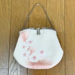 和装用バッグ ビーズバッグ 桜柄 - メルカリ