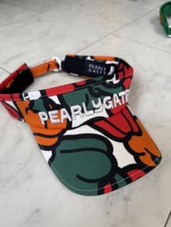 【美品1度のみ着用】PEARLY GATES カラフルバイザーのサムネイル
