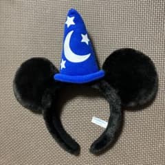 ディズニー ミッキー カチューシャ 魔法使いの帽子付きのサムネイル
