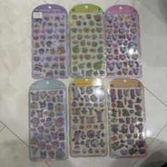COTTON PUFFY シール 6種セットのサムネイル