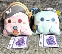 ホロライブ プロダクション もちぽよちゃんパスケース　ぬいぐるみ　2種セット