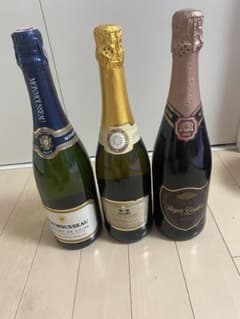 スパークリングワイン等3本セットのサムネイル