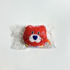 【mojojojo】 ビーズチェーン付きフェイスマスコット4 赤ネコのサムネイル
