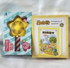 星のカービィ　スタンダードハンディファン➕プププなピクニックジオラマミラー