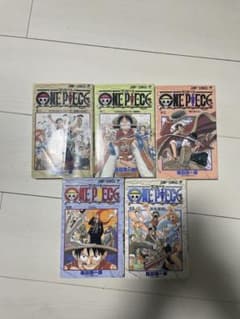 ONE PIECE 漫画 5巻セット 全て初版 中古 - メルカリ
