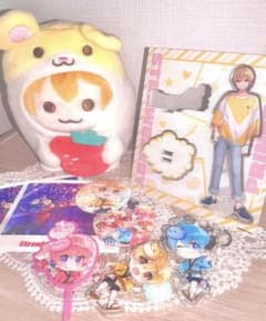 アクスタ(ネムプレ❌)キーホルダー ぬいぐるみ チェキ 缶バッジ うちわ