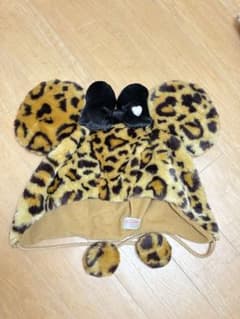 ヒョウ柄ミッキー風帽子のサムネイル