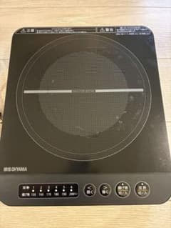 IRIS OHYAMA IHクッキングヒーター IHK-T37-B 本体のサムネイル