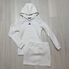 アディダス セットアップ ダンボールニット スカート 秋冬 新品